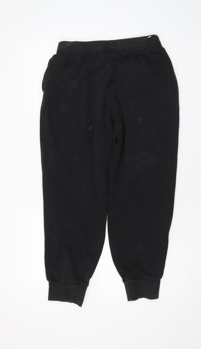 Back view of Puma Women's Black Jogger Trousers M