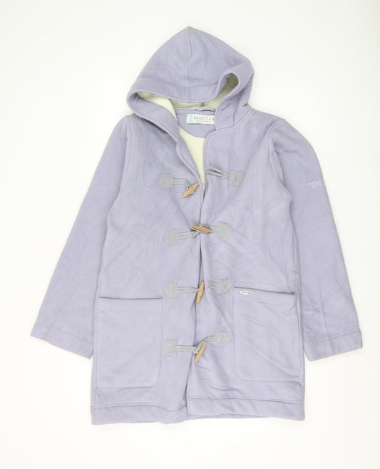 Regatta Women's Purple Hooded Duffel Coat Size 10