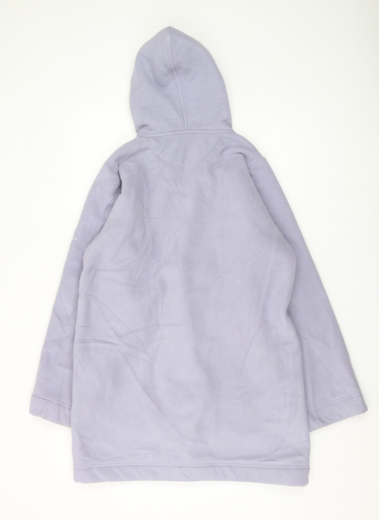 Regatta Women's Purple Hooded Duffel Coat Size 10