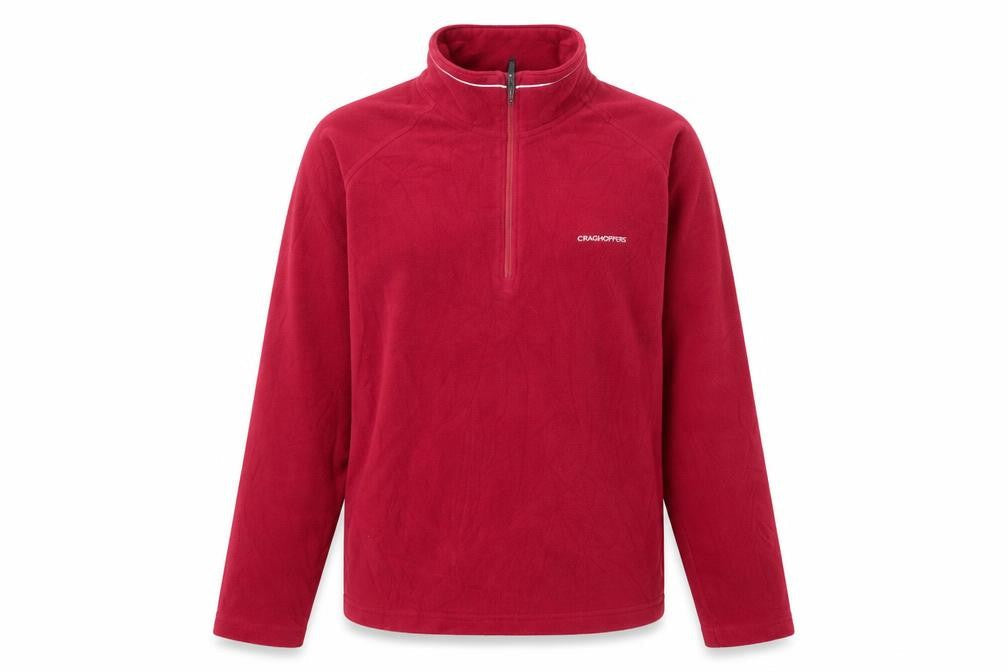 Craghoppers Women's Red Fleece Henley Size 8