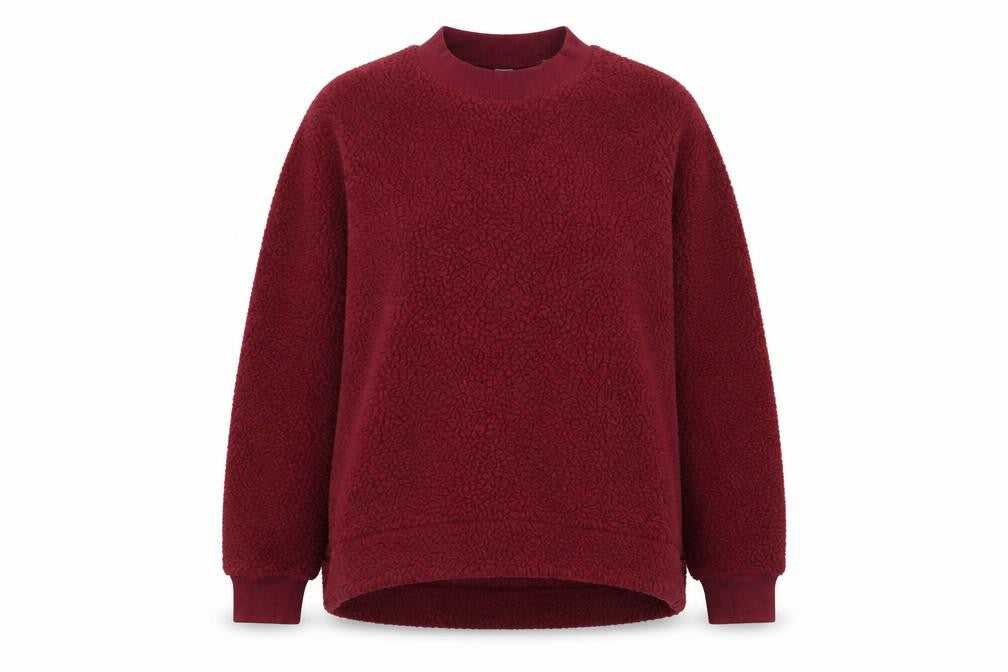 Old Navy Women's Red Fleece Pullover Sweatshirt XL