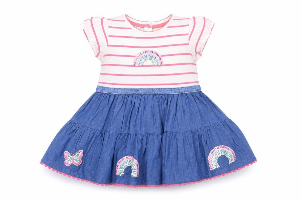 Monsoon Girls' Multicoloured Fit & Flare Dress 9-12M
