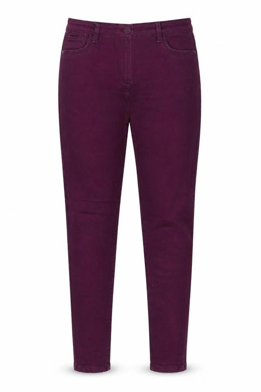 Simply Be Women's Purple Jegging Size 14S Slim Fit