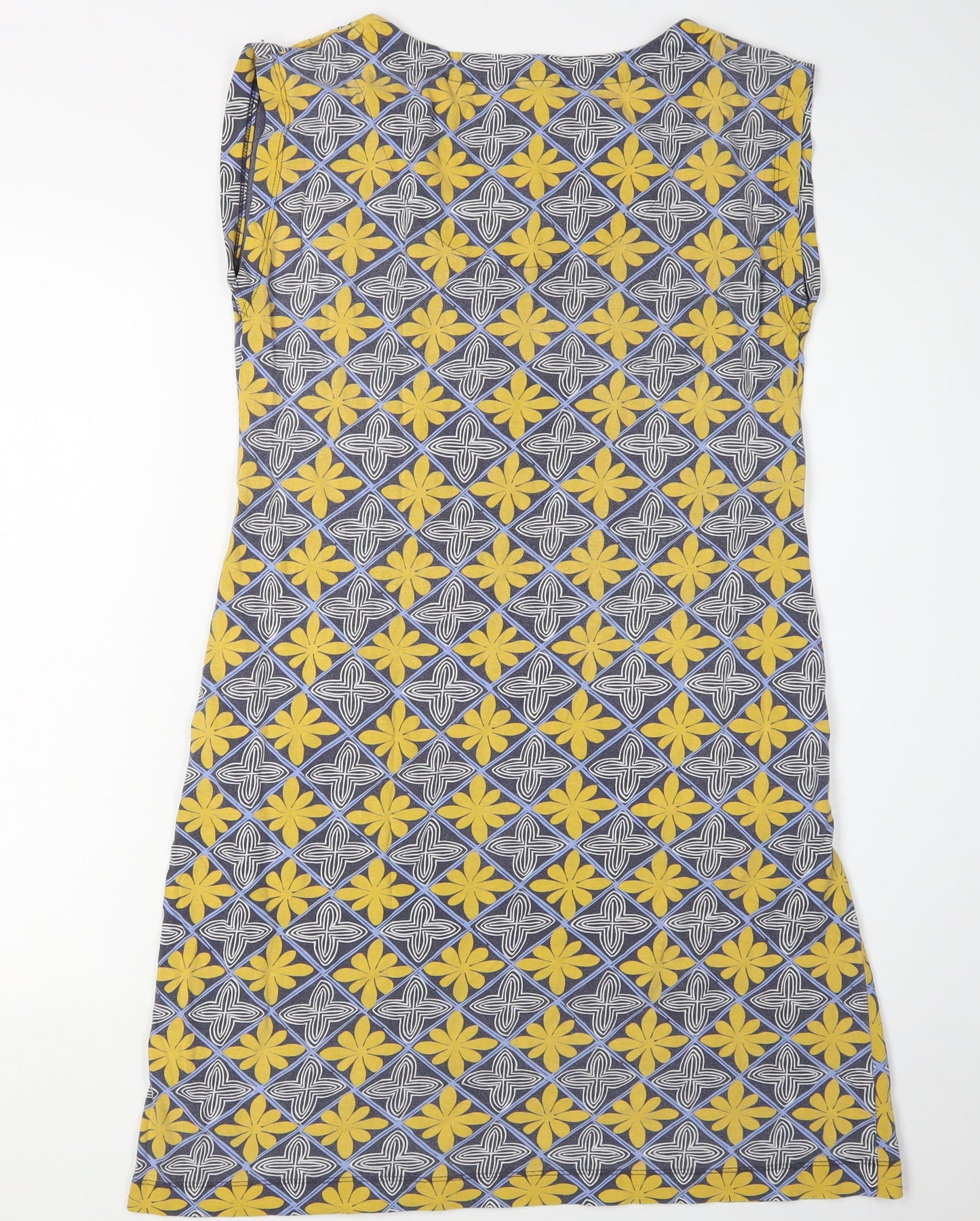 White Stuff Women's Multicoloured Shift Dress, Size 10