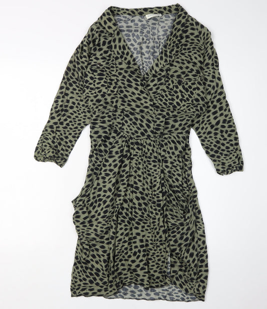 Whistles Women's Multicoloured Wrap Dress, Size 8