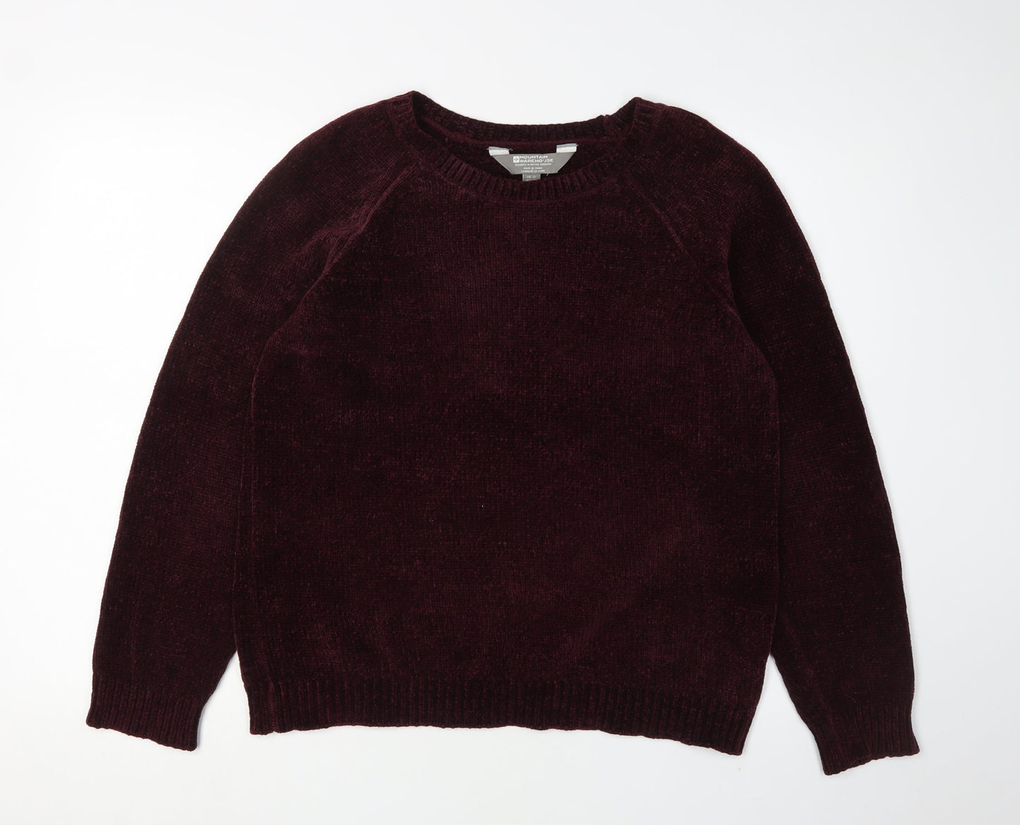 Mountain Warehouse Women's Purple Pullover Jumper Size 12