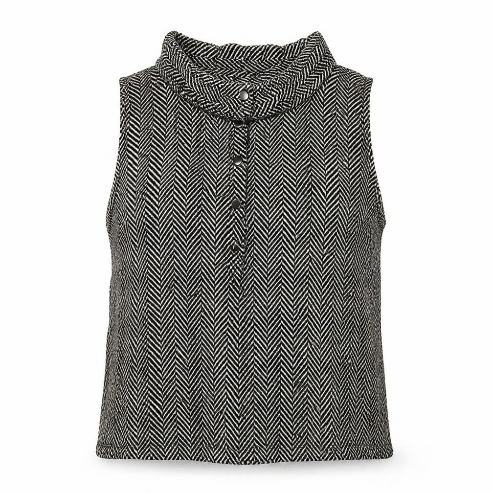 J. Crew Women's Black Silk Sleeveless Blouse, Size 8
