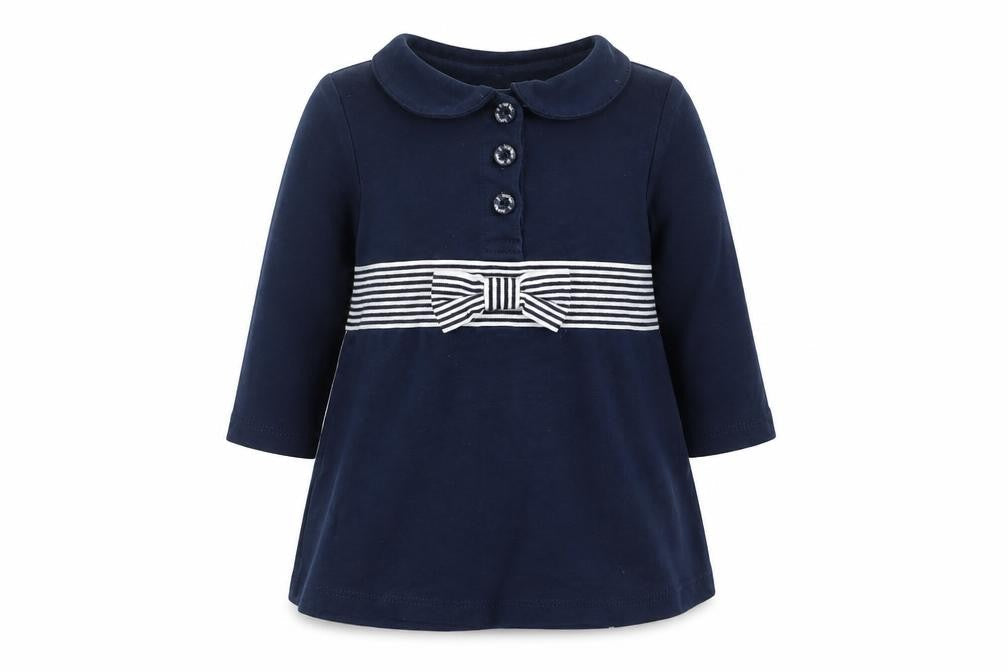 Jasper Conran Unisex Blue Shirt Dress 3-6M EUC NWT