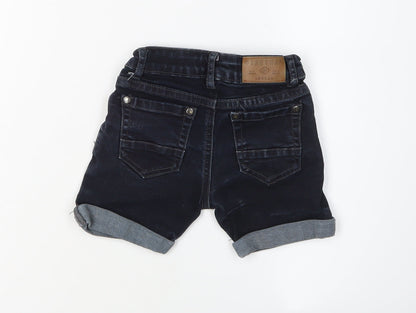 Firetrap Girls Black Bermuda Shorts 2-3 Years Casual Denim