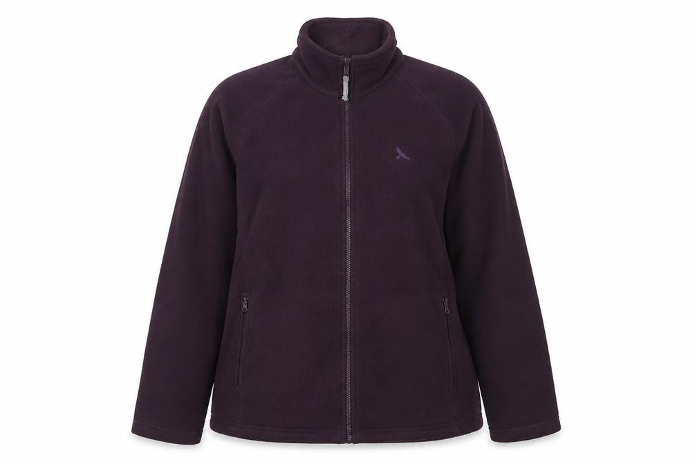 Hawkshead Women's Purple Fleece Jacket Size 14
