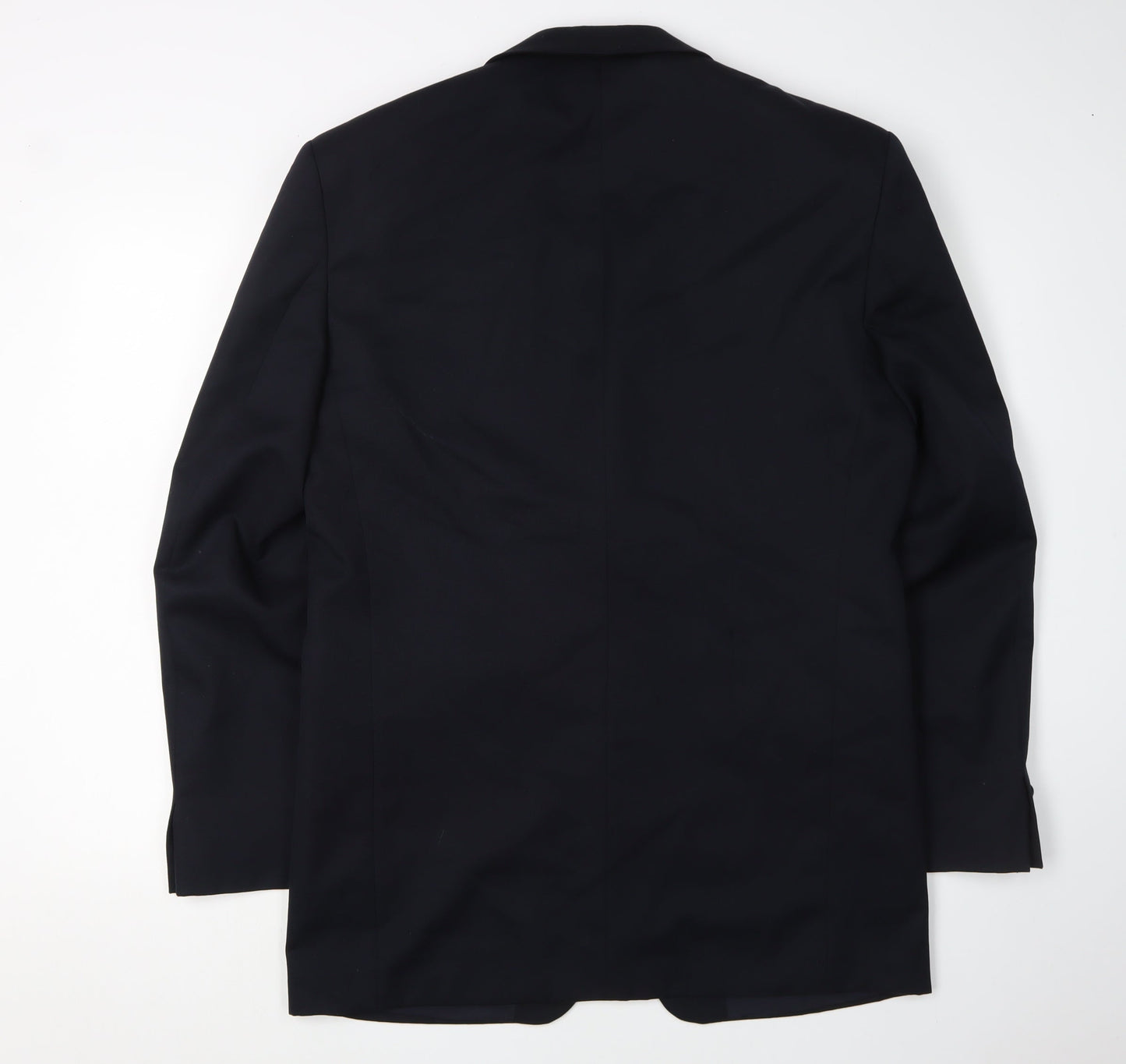 Ciro Citterio Men's Black Formal Long Blazer 38L