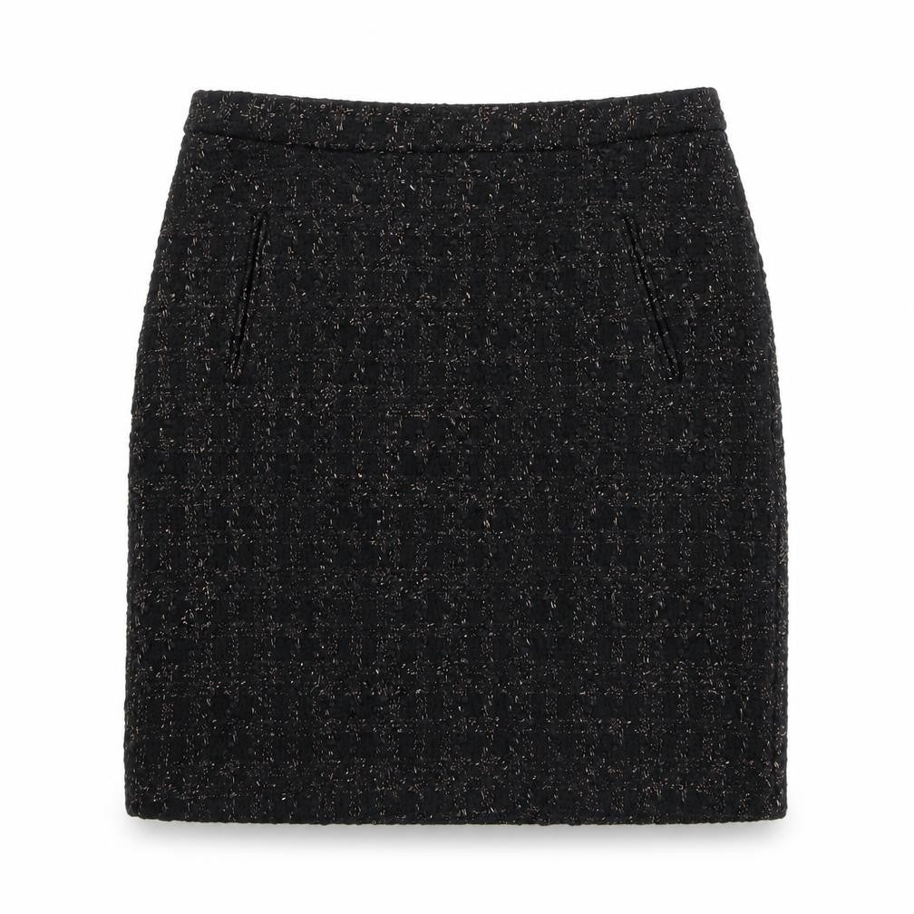 M&Co Women's Black Pencil Skirt, Size 12, Autumn Wear