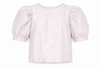 River Island Women's Silver 80s Blouse Size 14 New
