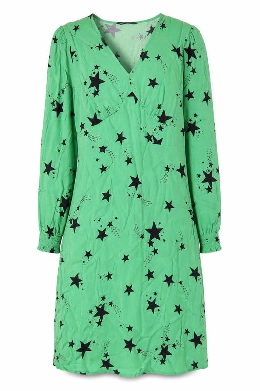Marks & Spencer Women's Green Star Wrap Dress Size 8