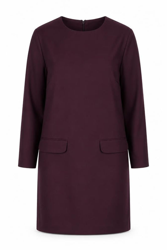 Warehouse Women's Purple Shift Dress Size 10