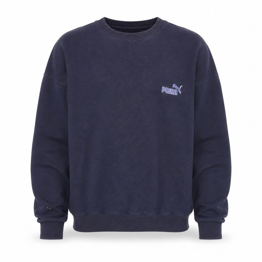 Puma Men's Blue Small Pullover Sweatshirt