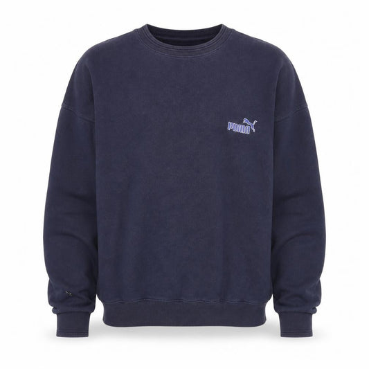 Puma Men's Blue Small Pullover Sweatshirt