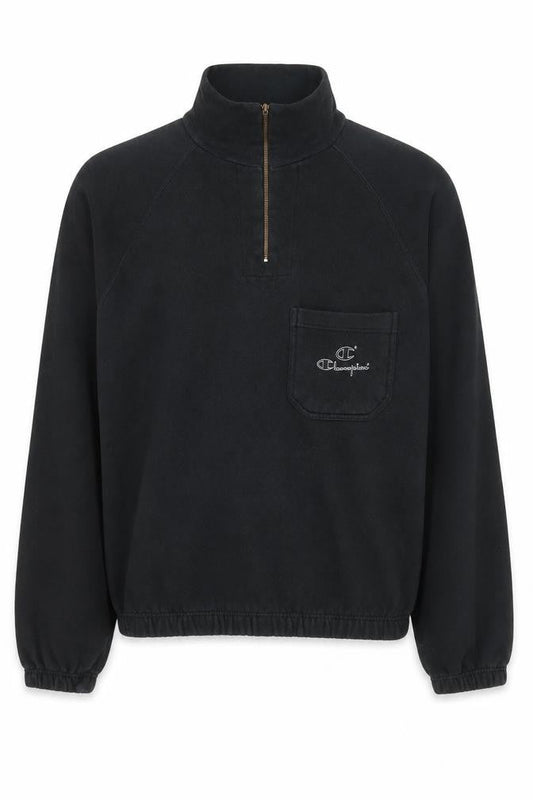 Champion Men's Black Medium Pullover Sweatshirt