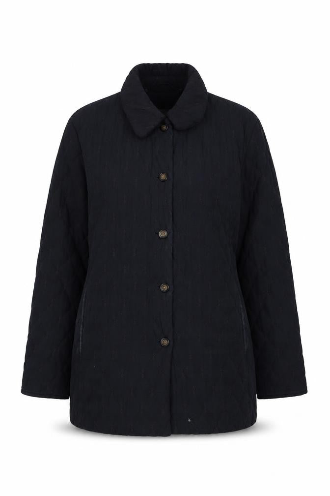 Eastex Women’s Black Quilted Jacket - Size 12