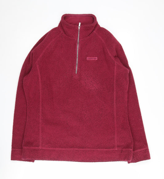 Craghoppers Women's Red Lightweight Fleece Pullover Sweatshirt