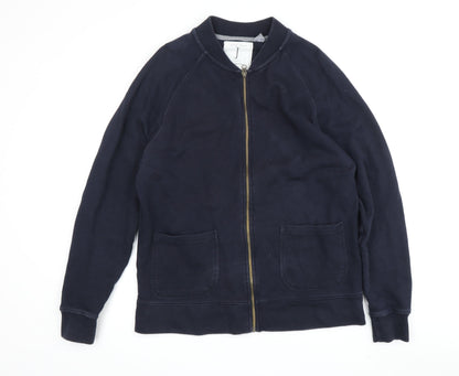 Jasper Conran Men’s Blue Cotton M Jacket, Casual