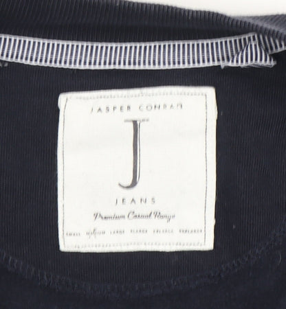 Jasper Conran Men’s Blue Cotton M Jacket, Casual