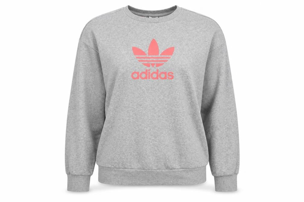 Adidas Teens Grey Pullover Sweatshirt L