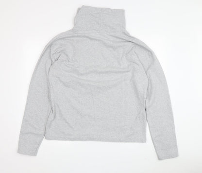 Back view of Bench Grey Woman's Sweatshirt, size M