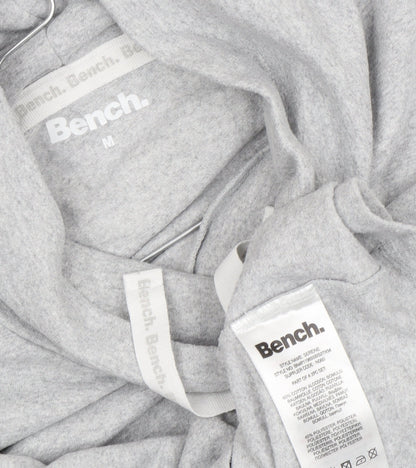 Close-up detail of Bench Grey Woman's Sweatshirt, size M