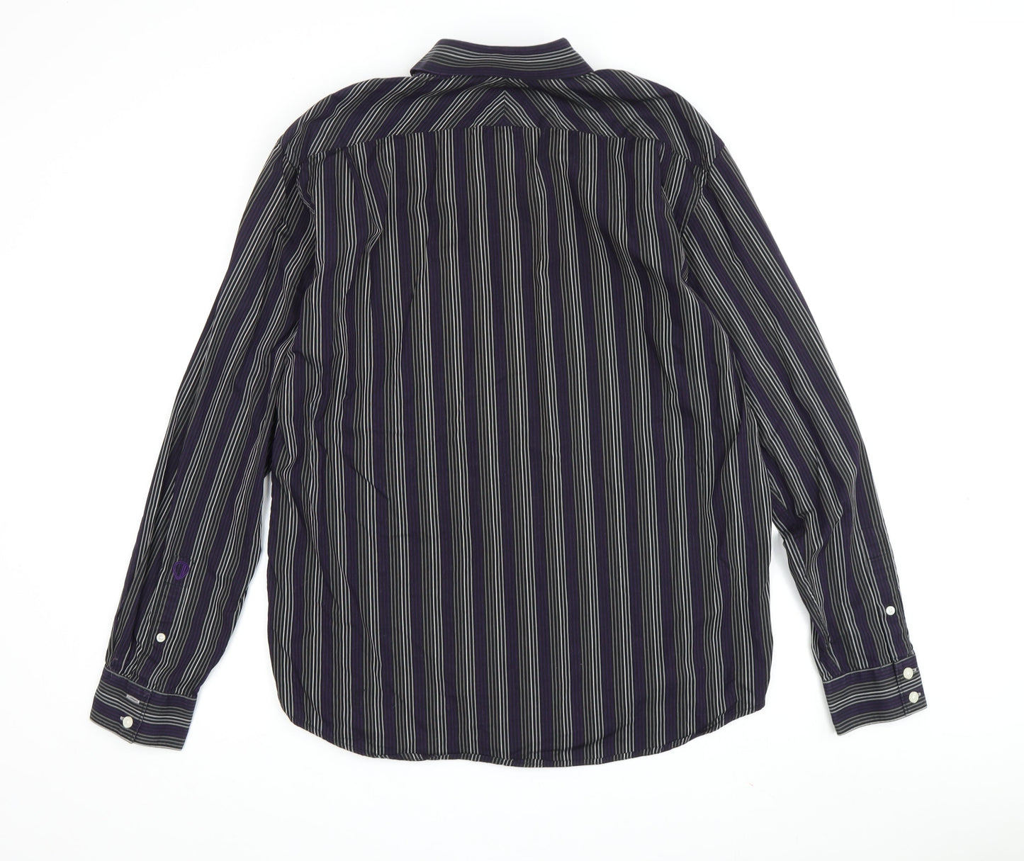 Ben Sherman Men's Multicoloured Striped Shirt L