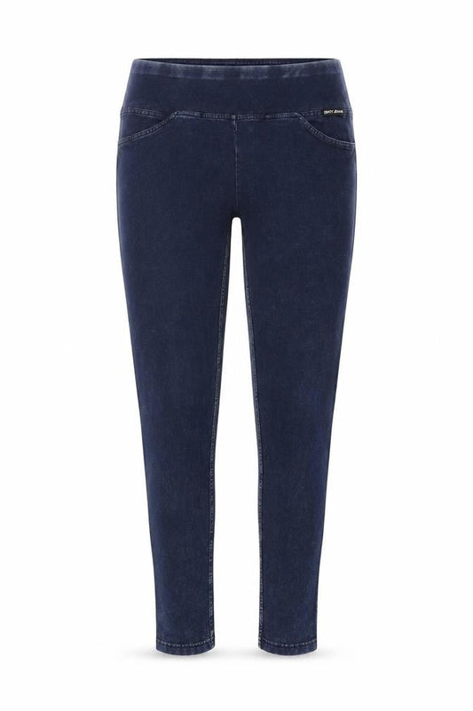 DKNY Women's Blue Jeggings - Size 12, Casual & Comfy