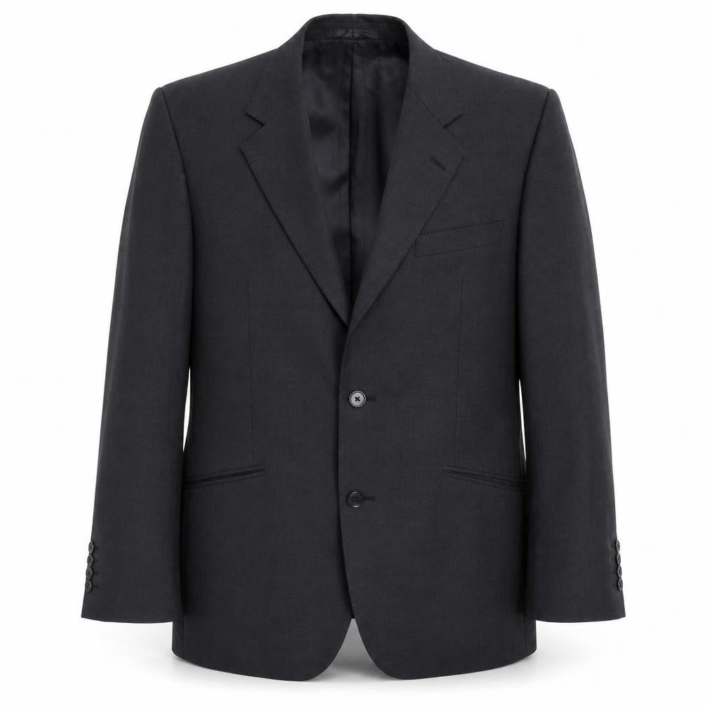Jaeger Men's Grey Wool Blazer 38 Regular