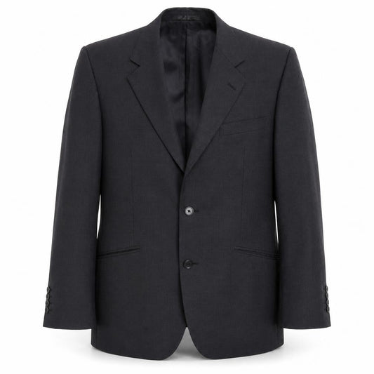 Jaeger Men's Grey Wool Blazer 38 Regular