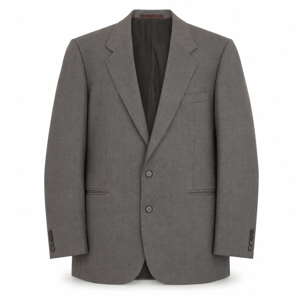 Centaur Men's Brown Wool Blazer, Size 42, Regular Fit