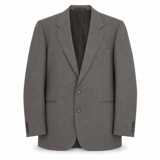 Centaur Men's Brown Wool Blazer, Size 42, Regular Fit