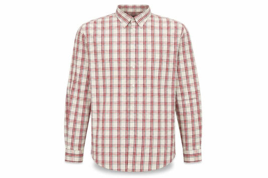 Guise Men's Multicoloured Plaid Long Sleeve Shirt L