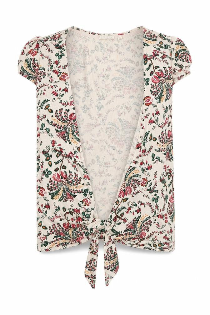 Fat Face Women's Floral Blouse - UK 8, Multicoloured Tunic