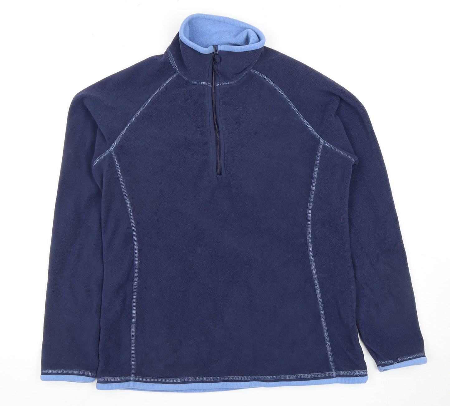Mountain Warehouse Women's Blue Fleece Sweatshirt Size 12