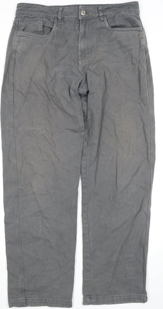 Animal Women's Grey Straight Jeans Size 4