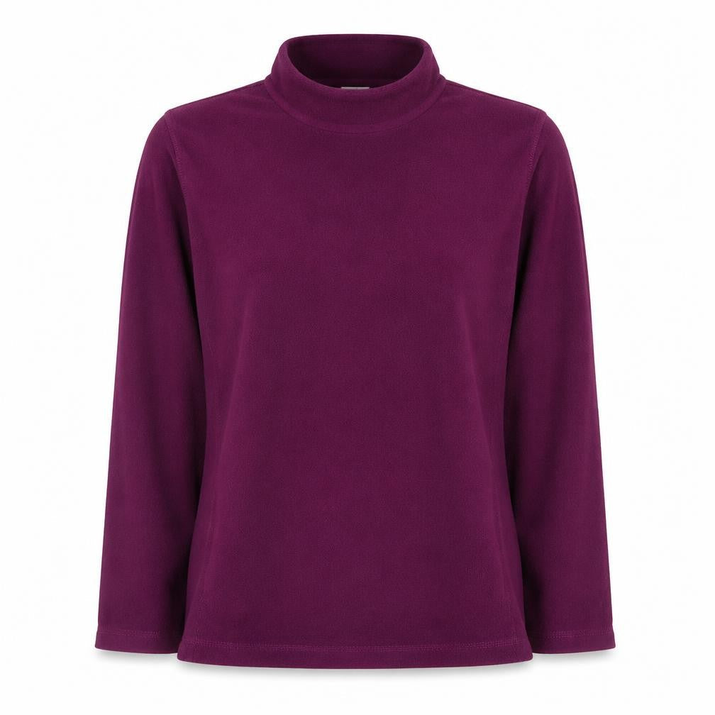 Regatta Women Purple Fleece Pullover Sweatshirt Size 8
