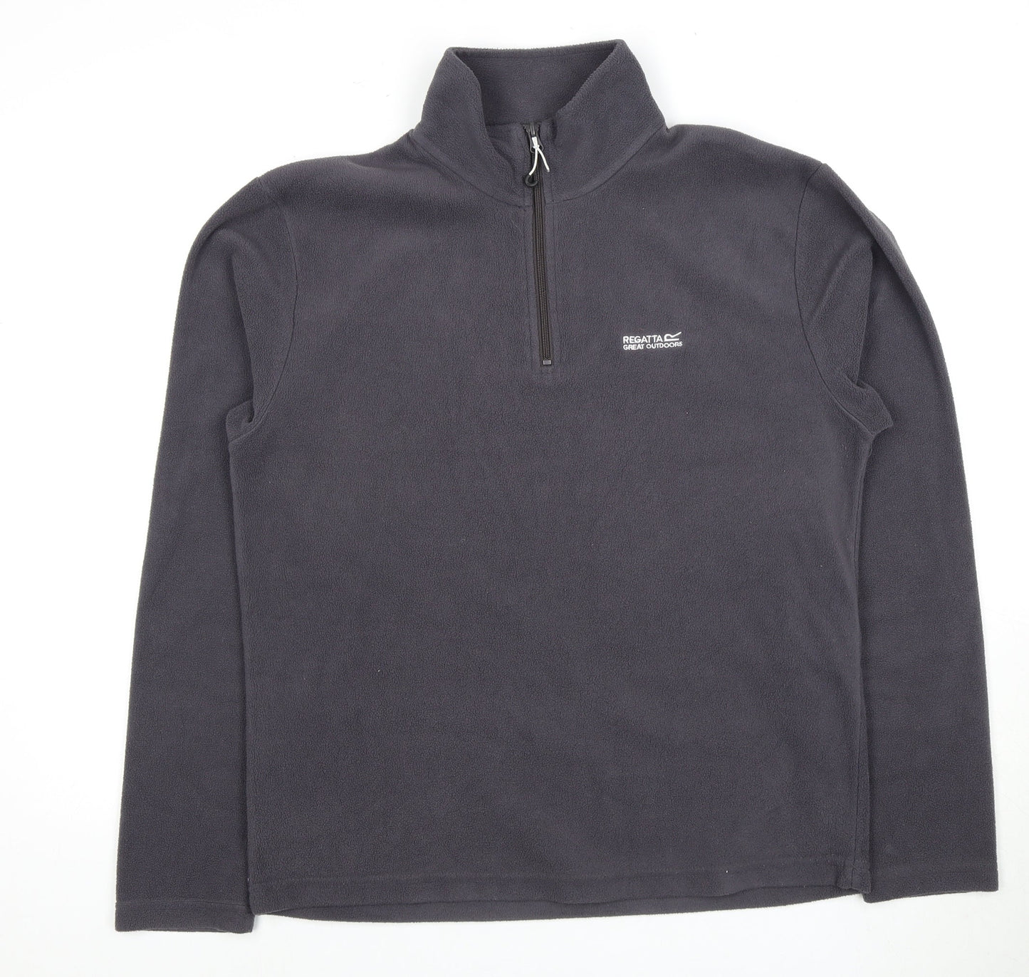 Regatta Men's Grey Fleece Pullover Sweatshirt M