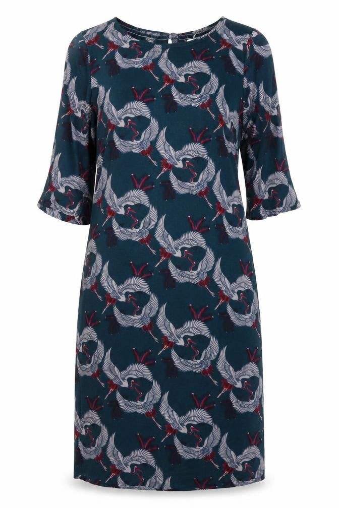 MaxStudio Women's Multicoloured Dress, Size 10, 3/4 Sleeve