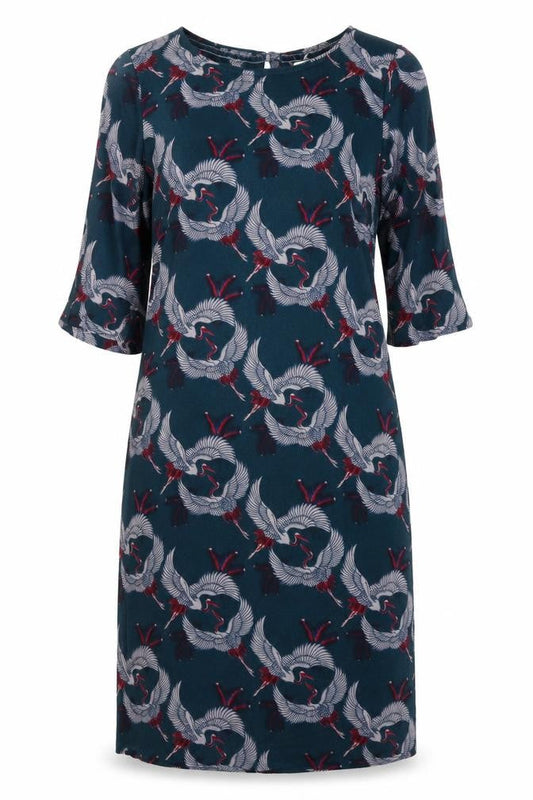 MaxStudio Women's Multicoloured Dress, Size 10, 3/4 Sleeve