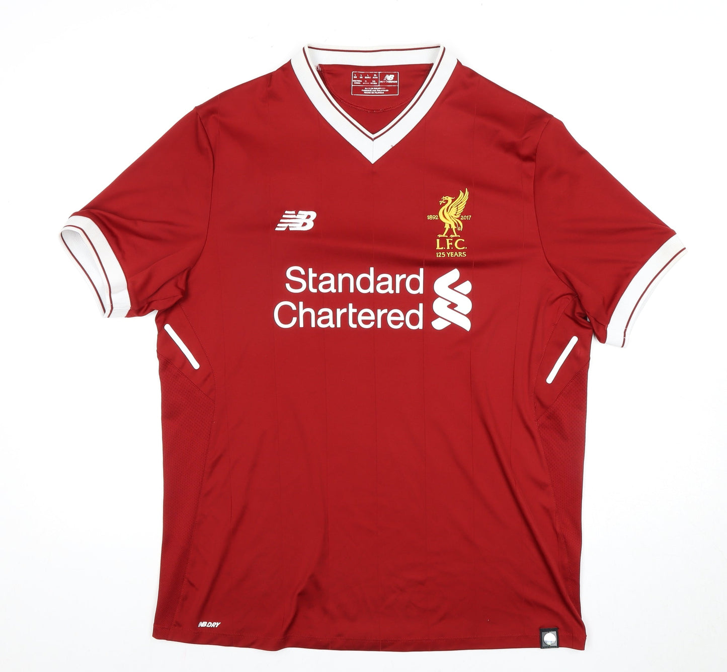 New Balance Men's Red XL Football Jersey T-Shirt