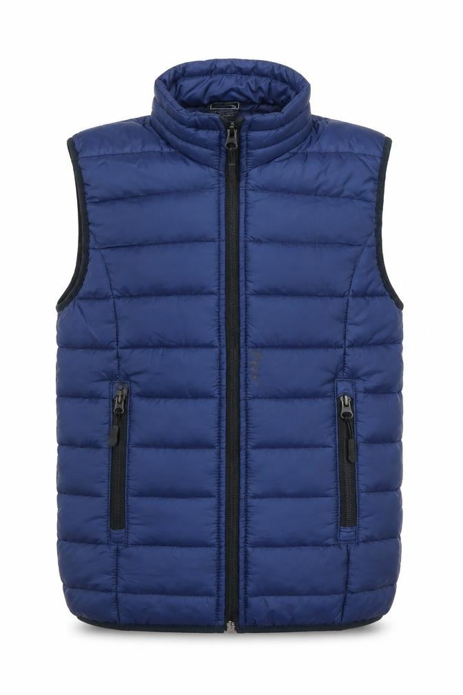 The North Face Boys Blue Puffer Vest Size 5