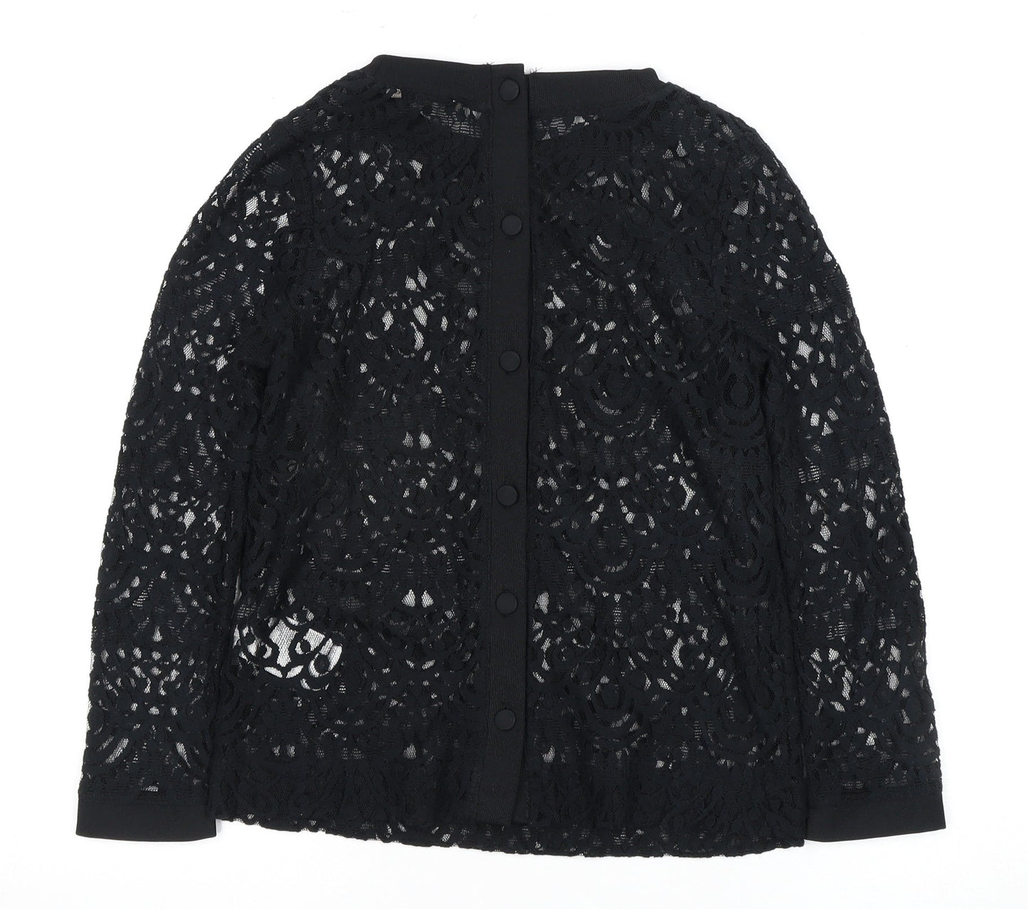 Banana Republic Women's Black Lace Blouse XS