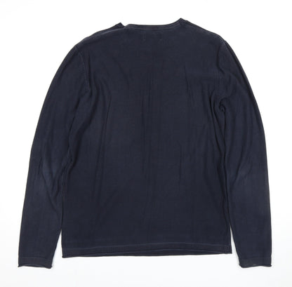 Jack & Jones Men’s Blue Pullover Jumper M