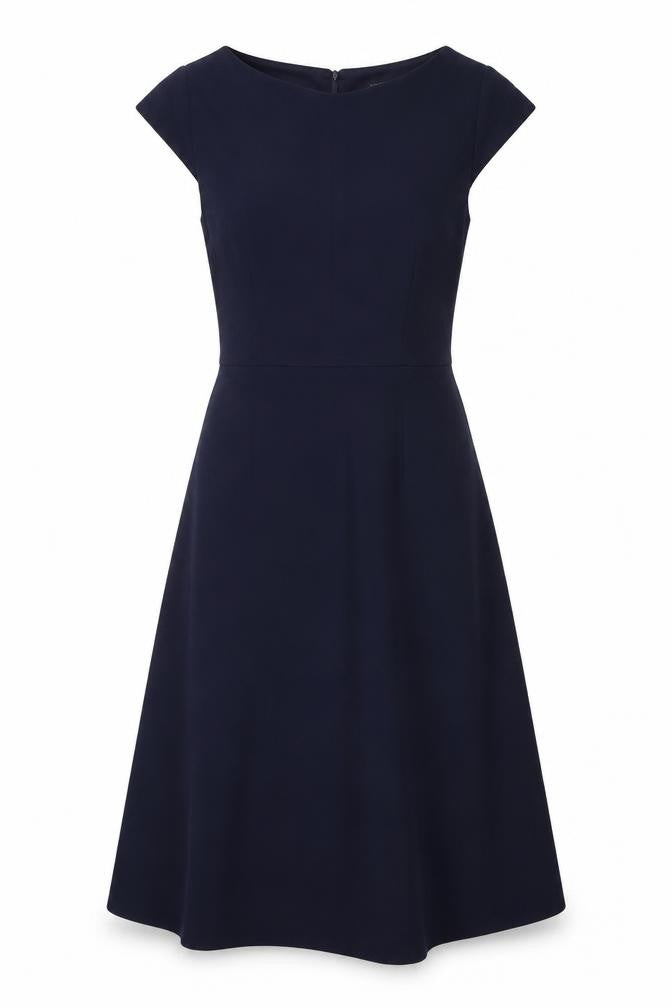 L.K. Bennett Women's Blue A-Line Dress Size 8 UK