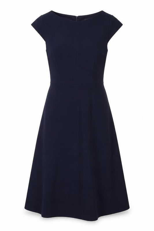 L.K. Bennett Women's Blue A-Line Dress Size 8 UK