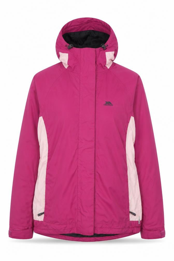 Trespass Women’s Pink Hooded Jacket Size 12